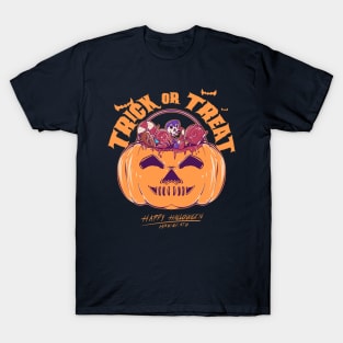 HAPPY HALLOWEEN - PUMPKIN CANDY T-Shirt